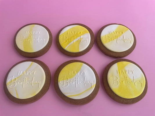 Happy Birthday Cookies - Cupcake Sweeties