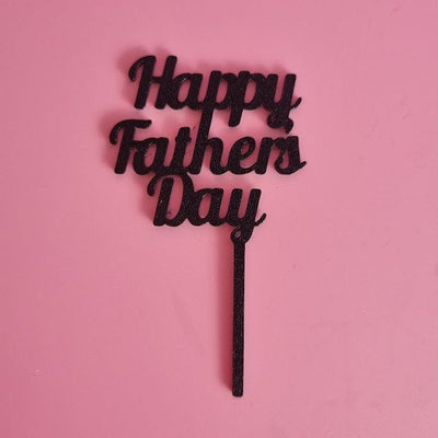 Happy Fathers Day Cupcake Topper - Cupcake Sweeties