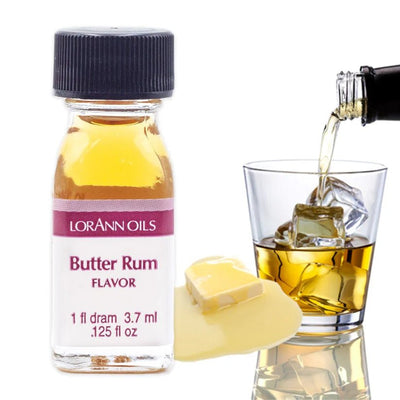 LorAnn Flavour Oils | Buter Rum | 3.7ml (1 dram) - Cupcake Sweeties