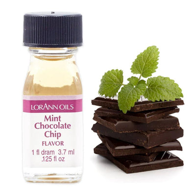 LorAnn Flavour Oils | Mint Chocolate Chip | 3.7ml (1 dram) - Cupcake Sweeties