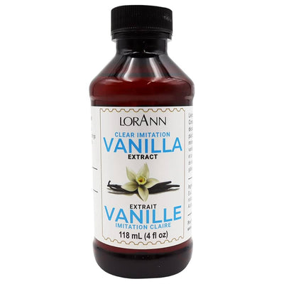 LorAnn Imitation Clear Vanilla Extract | 4oz (118ml) - Cupcake Sweeties