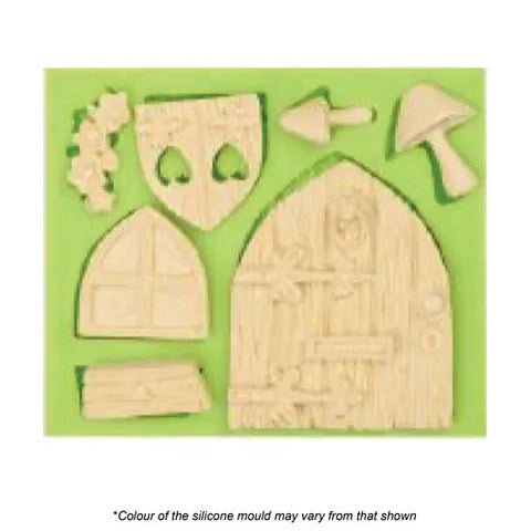 Medieval Door and Windows Silicone Mould - Cupcake Sweeties