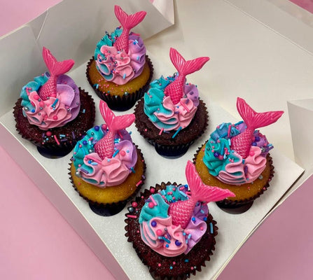 Mermaid Cupcakes - Cupcake Sweeties