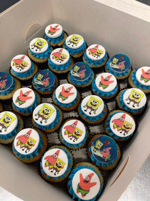 Mini Cupcakes with Edible Images - Cupcake Sweeties