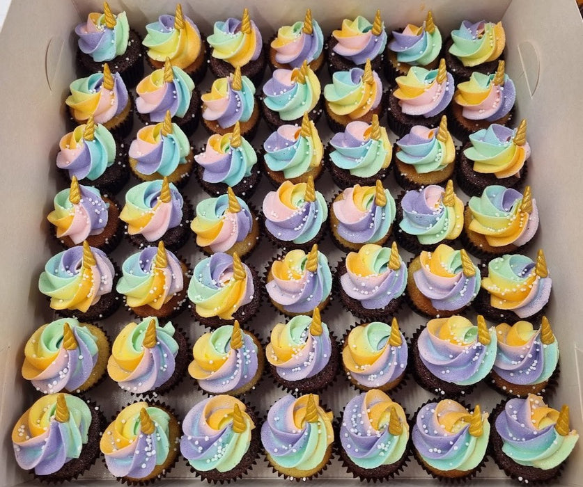 Mini Unicorn Cupcakes - Cupcake Sweeties