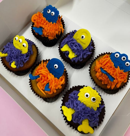 Monster Cupcakes!! - Cupcake Sweeties