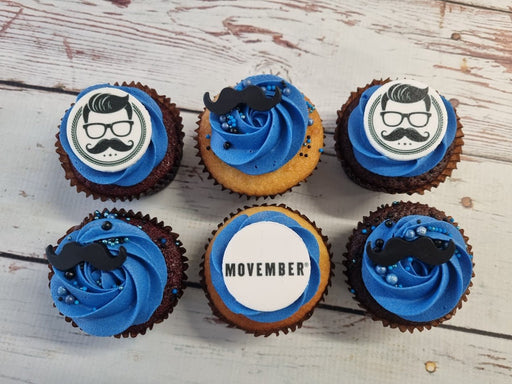 Movember Cupcakes - Cupcake Sweeties