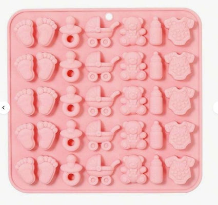 New Baby | 35 Cavity | Silicone Mould - Cupcake Sweeties