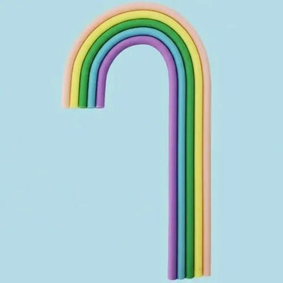 Pastel Rainbow | Cake Topper | Wish - Cupcake Sweeties