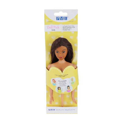 Pick Doll | Brown Hair, Brown Skin | PME | Emily - Cupcake Sweeties