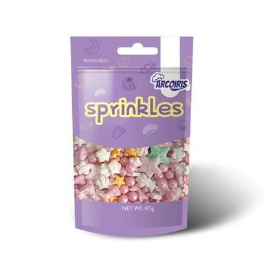 Pink Sea Life Mix 80g - Cupcake Sweeties
