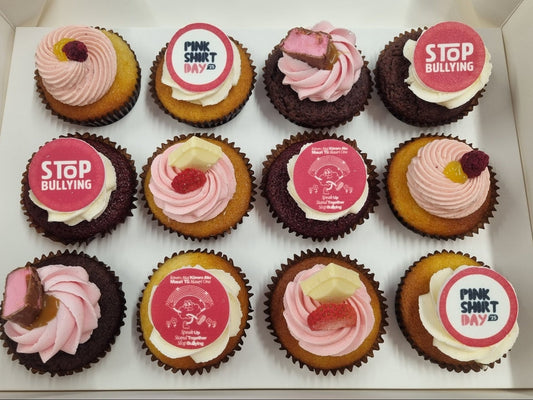 Pink Shirt Day Cupcakes - Cupcake Sweeties