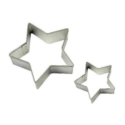 PME | Cookie & Cake Star Cutter Set | 2 Pieces - Cupcake Sweeties