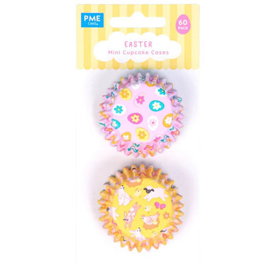 PME | Foil Cupcake Papers | Easter Mini | 60 Pack - Cupcake Sweeties