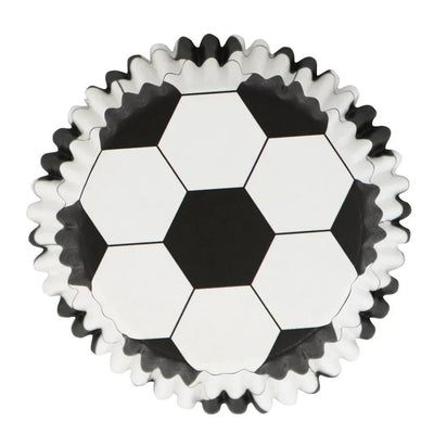 PME | Foil-Lined Football Cupcake Cases | 30 Pack - Cupcake Sweeties