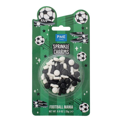 PME | Sprinkle Charms | Footbal Mania | 25g - Cupcake Sweeties