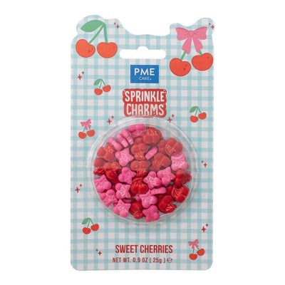 PME | Sprinkle Charms | Sweet Cherries | 25g - Cupcake Sweeties
