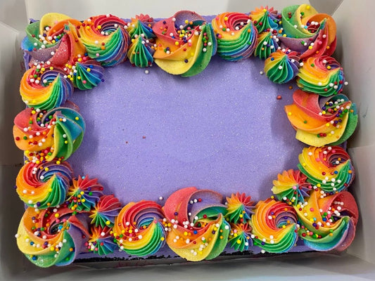 🌈Pride Rainbow Cake in a Box🌈 - Cupcake Sweeties