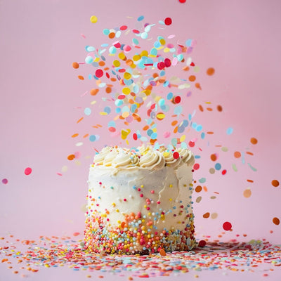 Rainbow Mix Wafer Decorations 9g by Sprinks - Cupcake Sweeties