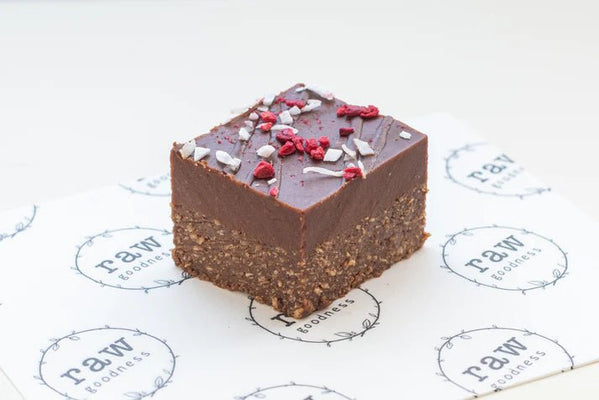 Raw Goodness - Double Chocolate Fudge Slice - Cupcake Sweeties