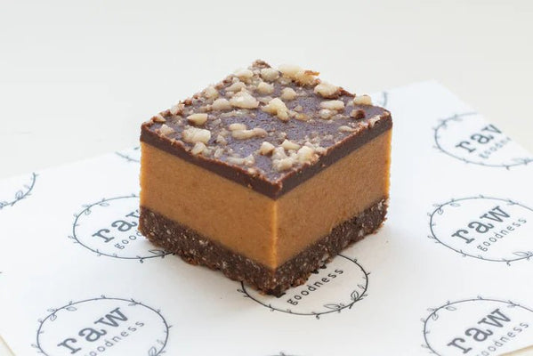 Raw Goodness - Peanut Butter Slice - Cupcake Sweeties