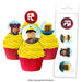 Roblox Edible Wafer Toppers - (pack of 16) - Cupcake Sweeties