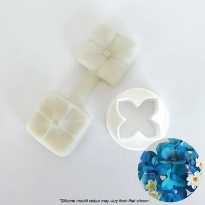 Silicone Mould and Cutter Set - Hydrangea - Cupcake Sweeties