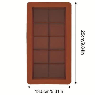 Silicone Mould - Chocolate Block... Perfect for making Dubai Chocolate! - Cupcake Sweeties