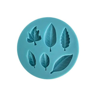 Silicone Mould - Leaves 6 - Cupcake Sweeties