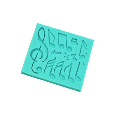 Silicone Mould – Music Notes - Cupcake Sweeties