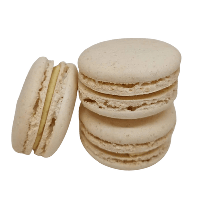 🤍 Single Vanilla Bean Macaron (Off White) - Cupcake Sweeties