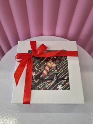 Small Christmas Bling Brownie - Pick Up Only - Cupcake Sweeties