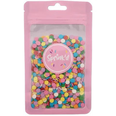 Sprinkle Medley | 7mm Sequins Raonbow | 60g - Cupcake Sweeties