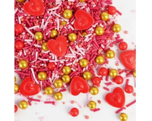 Sprinkle Medley | Be My Valentine | 100g | GoBake - Cupcake Sweeties