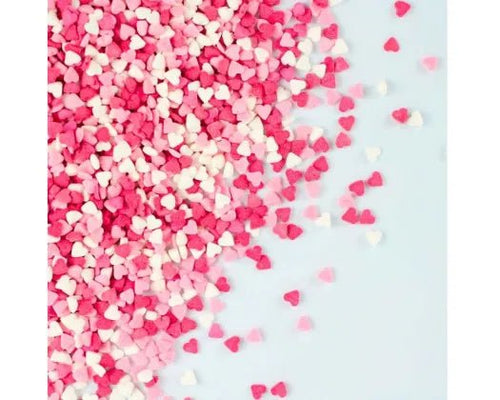 Sprinkle Medley | Mini Hearts | 100g - Cupcake Sweeties