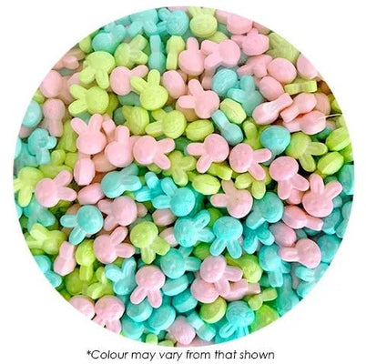 Sprinkle Medley | Pastel Bunnies | 60g | Sprink'd - Cupcake Sweeties