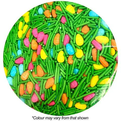 Sprinkle Medley | Pastel Eggs & Green Jimmies | 60g | Sprink'd - Cupcake Sweeties
