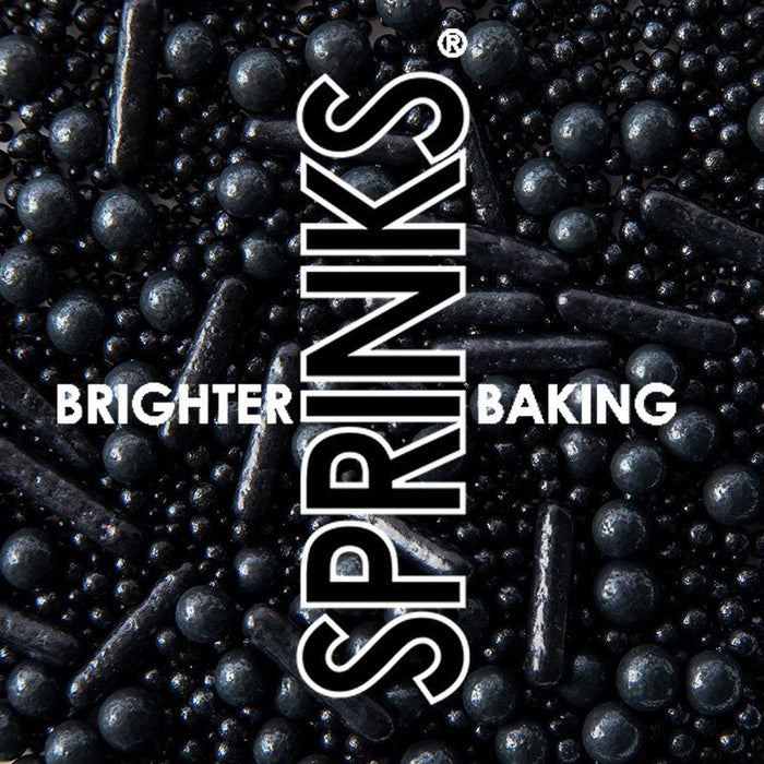 Sprinks - Bubble & Bounce BLACK (75g) Sprinkles - Cupcake Sweeties