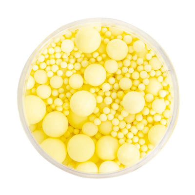 Sprinks - Bubble & Bubble PASTEL LEMON YELLOW (65g) Sprinkles - Cupcake Sweeties