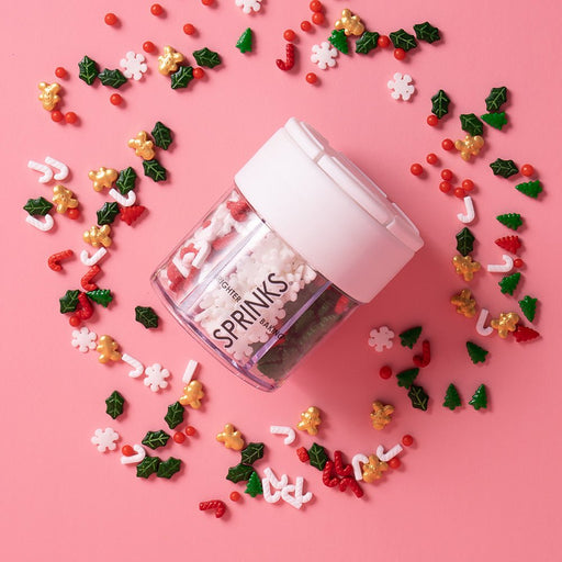 Sprinks | Christmas 6 Cell Sprinkles | 85g - Cupcake Sweeties
