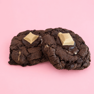 Triple Chocolate New York Style Cookies - Cupcake Sweeties