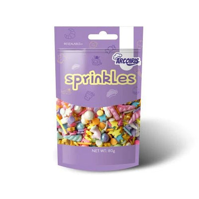 Unicorn Sprinkle Mix 80g - Cupcake Sweeties