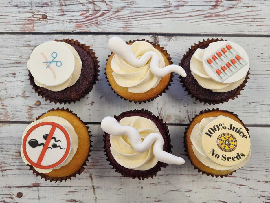 Vasectomy Cupcakes! - Cupcake Sweeties