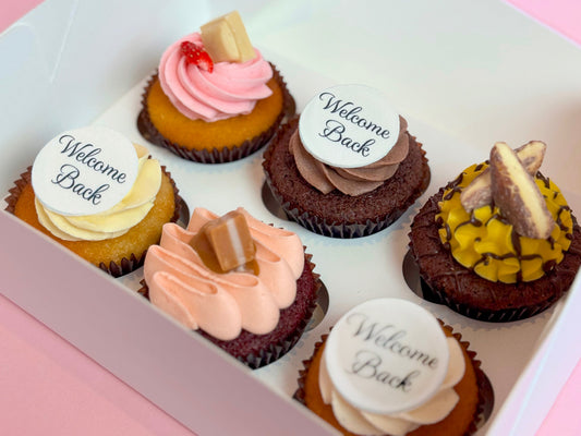 Welcome Back Cupcakes - Cupcake Sweeties