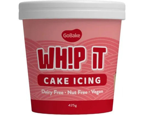 Whip It | Cake Icing | Vanilla Bright Red |425g - Cupcake Sweeties