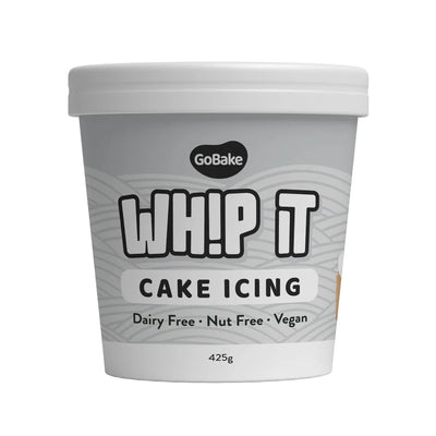 Whip It | Cake Icing | Vanilla Super White |425g - Cupcake Sweeties