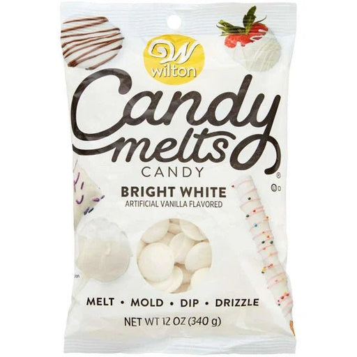 Wilton Candy Melts - Bright White - 12oz - Cupcake Sweeties