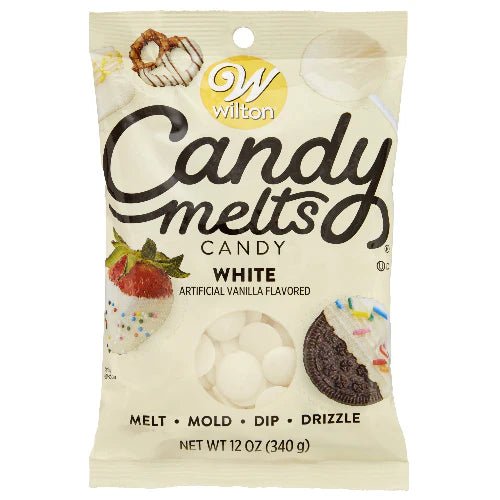 Wilton Candy Melts - White - 12oz (340g) - Cupcake Sweeties