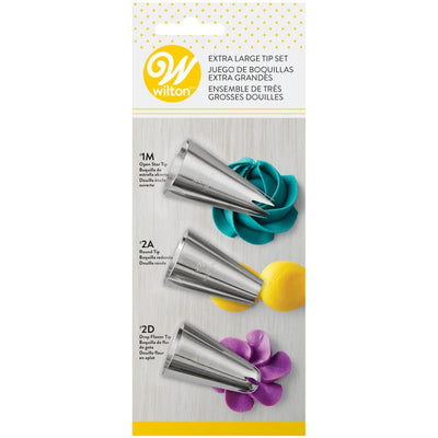 Wilton Extra Large Tip Set 3pc - Cupcake Sweeties