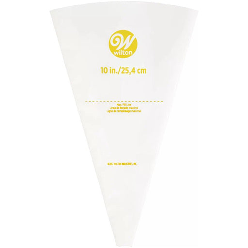 Wilton | Featherweight Piping Bags | 10" | 2 Pack - Cupcake Sweeties